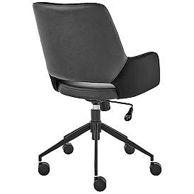Image5 of Desi Black Fabric Adjustable Tilt Office Chair more views