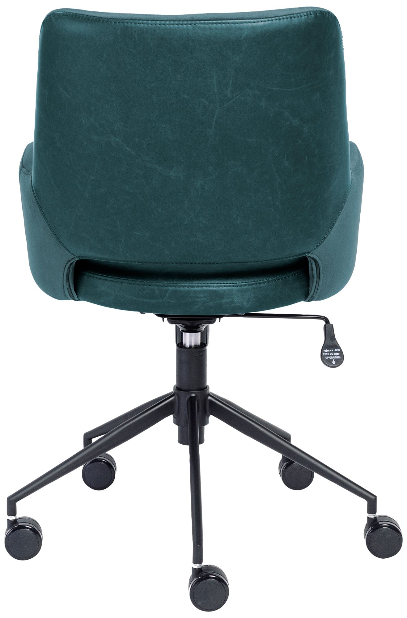 Desi Blue Fabric Adjustable Tilt Office Chair