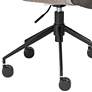 Desi Light Gray and Dark Gray Adjustable Tilt Office Chair