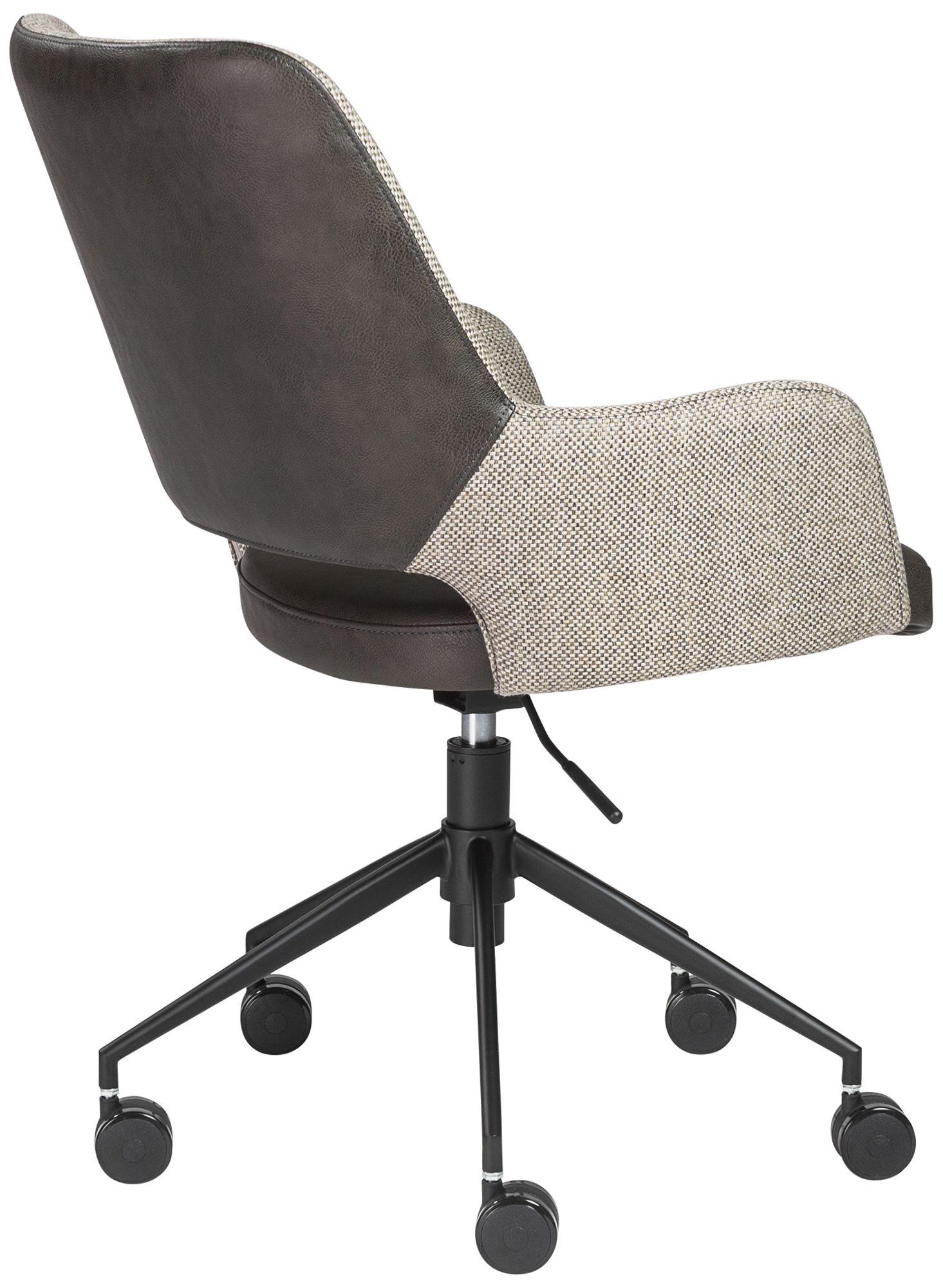 Desi Light Gray and Dark Gray Adjustable Tilt Office Chair