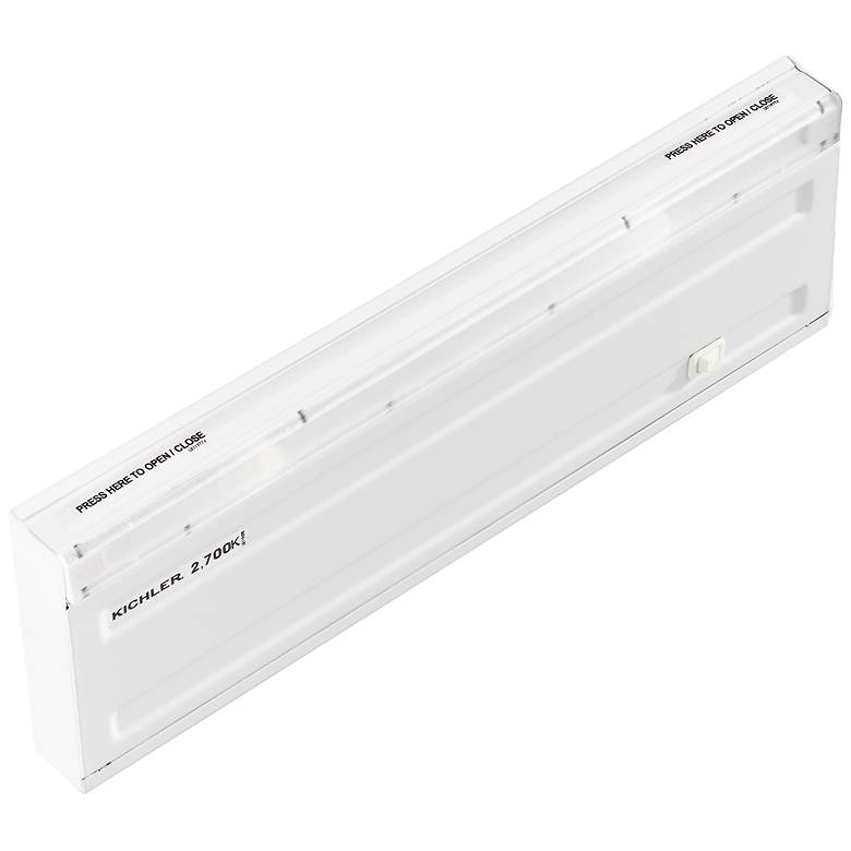 Image 1 Design Pro White 12 3/4 inch Linkable LED Under Cabinet Light
