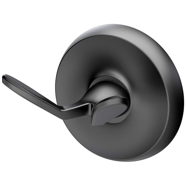 Image 1 Designer II Robe Hook, Matte Black