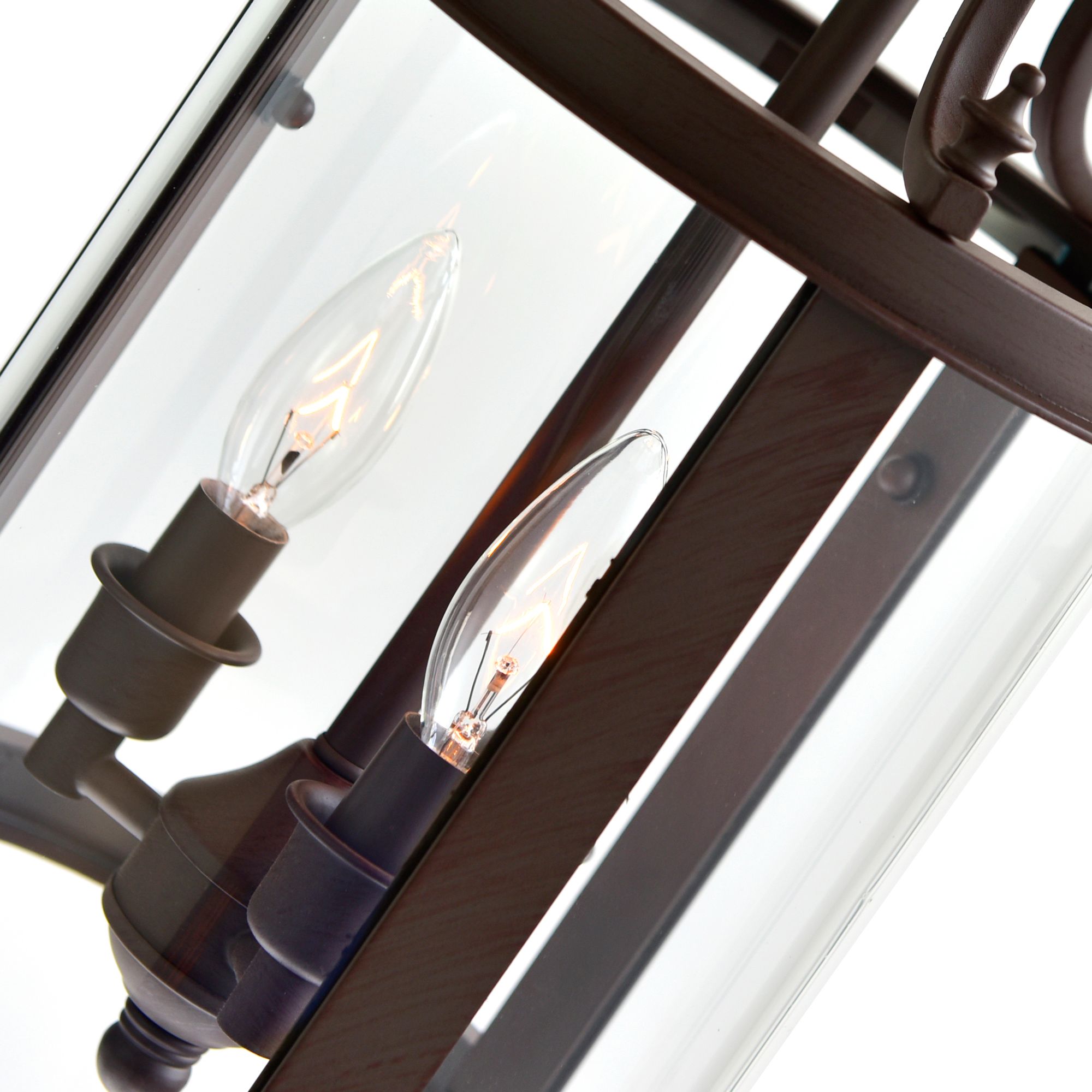 Desire 3 Light Drum Shade Mini Pendant With Oil Rubbed Bronze Finish