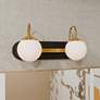 Thumbnail1 of Desmond 2-Light Matte Black Bath Light