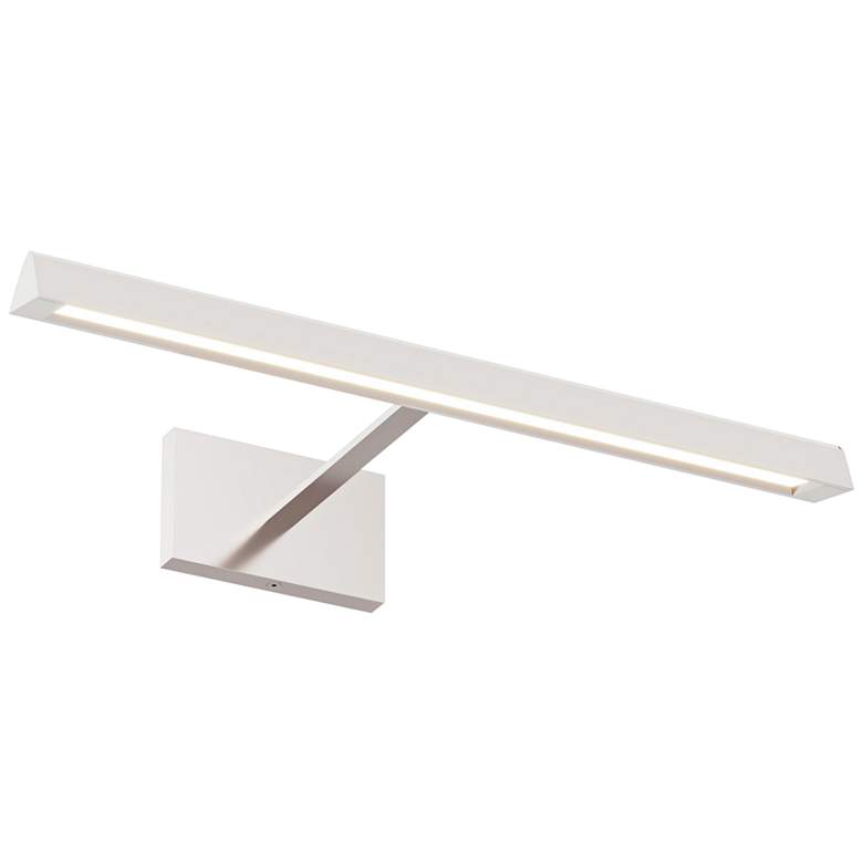 Image 1 Dessau 18 1/4" Wide Polished Nickel 120V LED Picture Light
