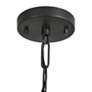 5_Destin 12" Wide Dark Pewter White Ceramic Mini Pendant more views