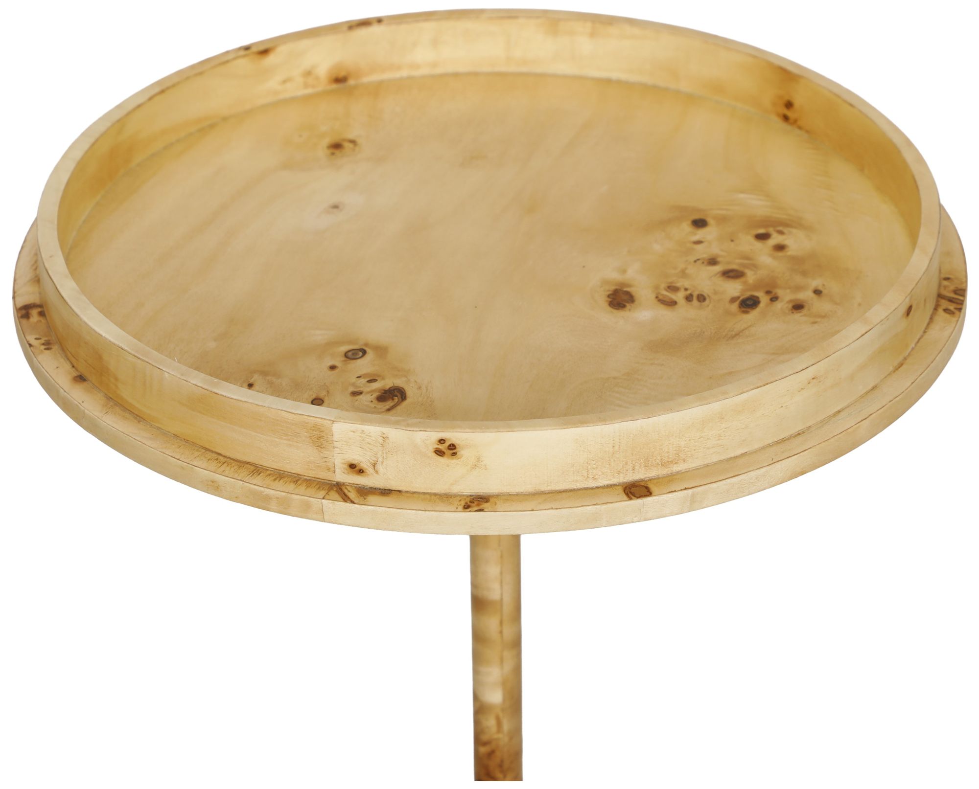 Image 5 Destin Burl Designer Side Table more views