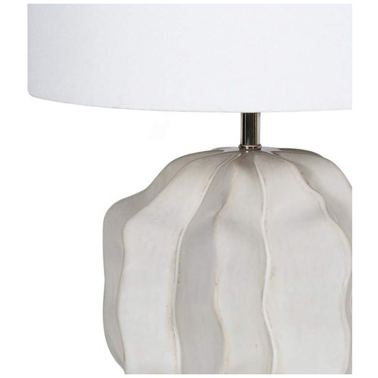 Image 2 Destin Ceramic Mini Lamp (Ivory) more views