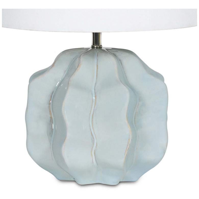 Image 3 Destin Ceramic Mini Lamp (Spa Blue) more views