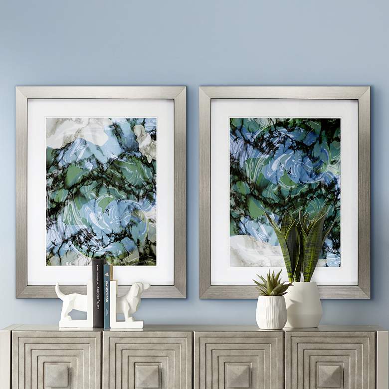 Image 1 Destiny Supreme 27" High 2-Piece Framed Wall Art