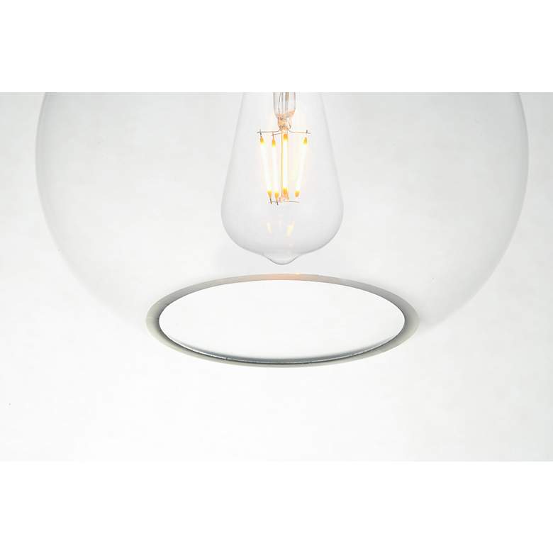 Image 6 Destry 1 Lt Brass Pendant With Clear Glass more views