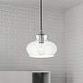 1_Destry 1 Lt Chrome Pendant With Clear Glass