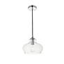 4_Destry 1 Lt Chrome Pendant With Clear Glass more views