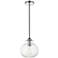 Destry 1 Lt Chrome Pendant With Clear Glass
