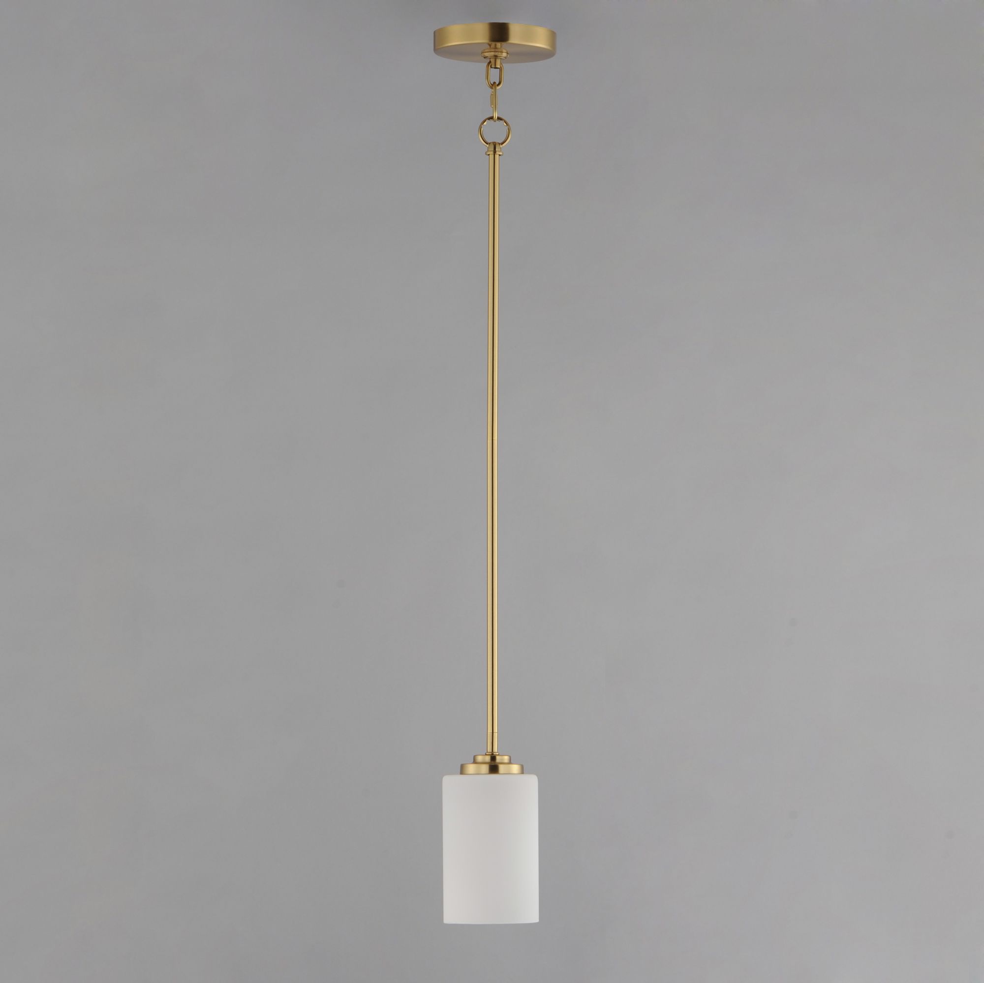 Image 2 Deven 1-Light Mini Pendant Satin Brass more views