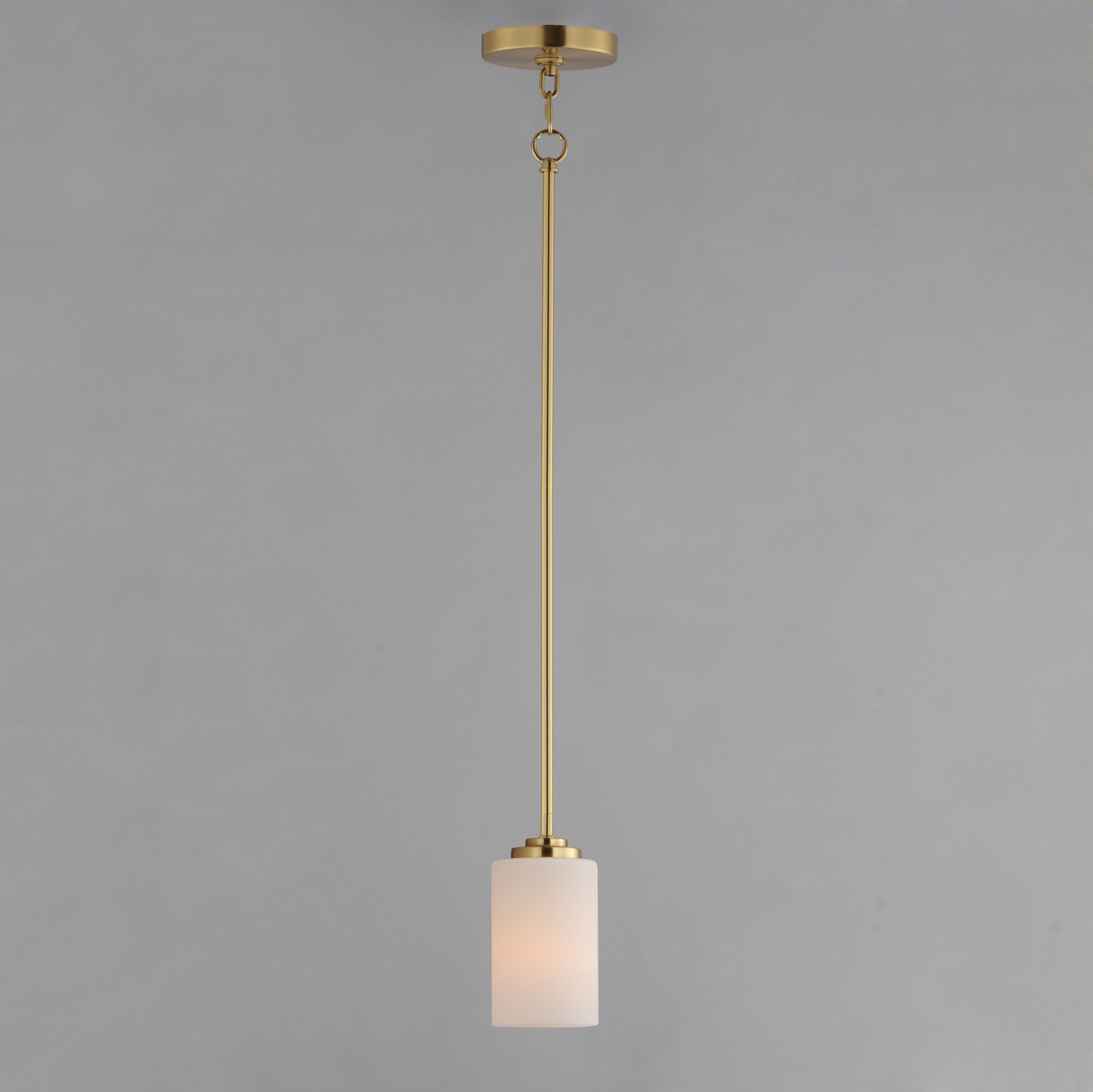 Image 3 Deven 1-Light Mini Pendant Satin Brass more views