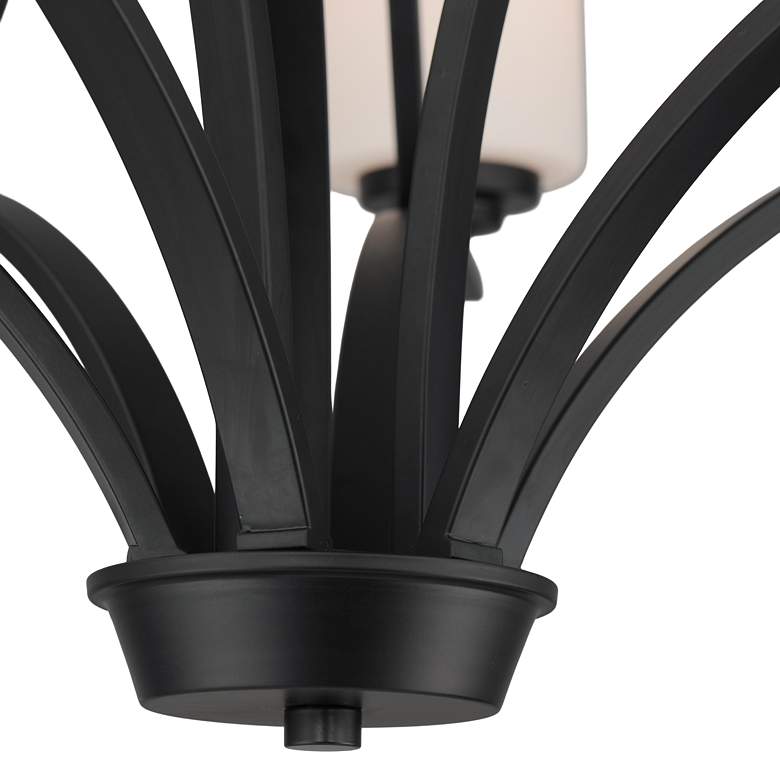 Image 5 Deven 9-Light Chandelier - Black more views