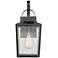Devens 18" High Powder-Coated Black Outdoor Wall Light