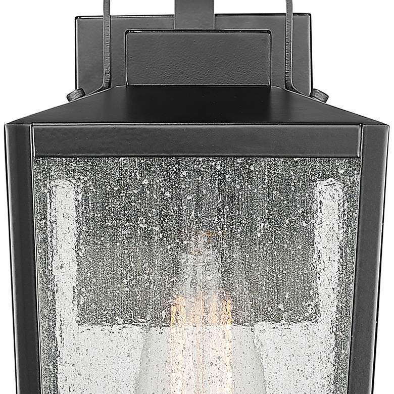 Image 2 Devens 18" High Powder-Coated Black Outdoor Wall Light more views