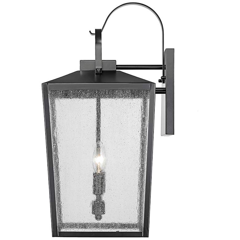 Image 5 Devens 21 3/4" High Powder-Coated Black Outdoor Wall Light more views