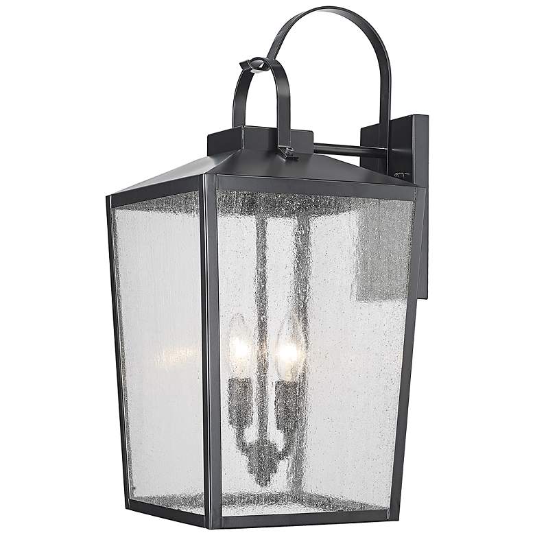 Image 7 Devens 21 3/4" High Powder-Coated Black Outdoor Wall Light more views