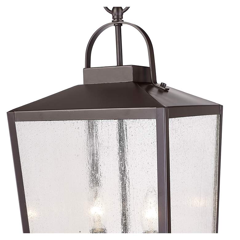 Image 5 Devens 22" High Powder-Coated Bronze Outdoor Hanging Light more views