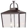5_Devens 22" High Powder-Coated Bronze Outdoor Hanging Light more views