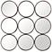 Devet Burnished Bronze 35 1/2" x 35 1/2" Wall Mirror