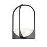 5_Devon 18" High Matte Black Wall Sconce more views