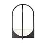 6_Devon 18" High Matte Black Wall Sconce more views