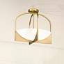 1_Devon 18" Wide Modern Gold 4-Light Ceiling Light