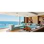 4_Devon 18" Wide Modern Gold 4-Light Ceiling Light more views