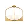 6_Devon 18" Wide Modern Gold 4-Light Ceiling Light more views