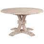 Devon 72" Wide Natural Gray Wood Extendable Dining Table