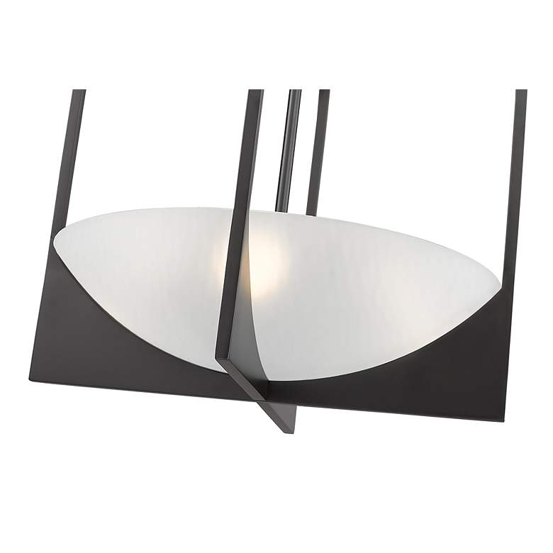 Image 7 Devon by Z-Lite Matte Black 4 Light Pendant more views