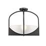 6_Devon by Z-Lite Matte Black 4 Light Semi Flush Mount more views
