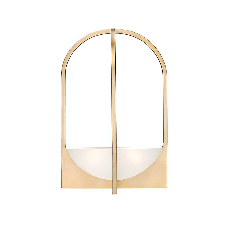 Image 6 Devon by Z-Lite Modern Gold 2 Light Wall Sconce more views