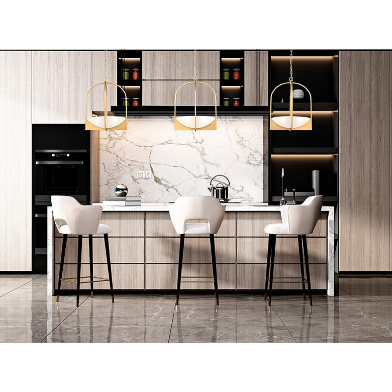Image 3 Devon by Z-Lite Modern Gold 4 Light Pendant more views