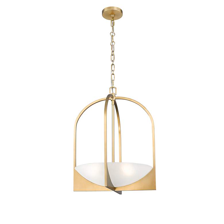 Image 5 Devon by Z-Lite Modern Gold 4 Light Pendant more views
