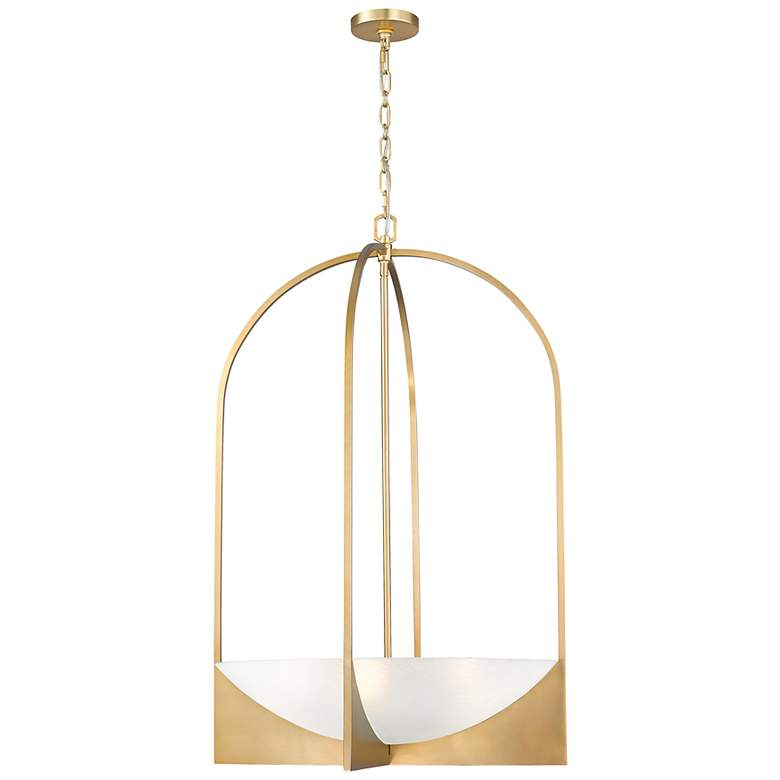 Image 2 Devon by Z-Lite Modern Gold 6 Light Chandelier