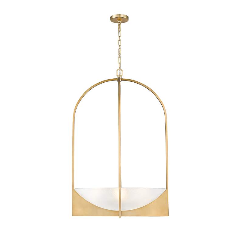 Image 7 Devon by Z-Lite Modern Gold 6 Light Chandelier more views