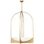 Devon by Z-Lite Modern Gold 8 Light Chandelier