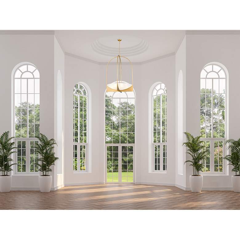 Image 7 Devon by Z-Lite Modern Gold 8 Light Chandelier more views
