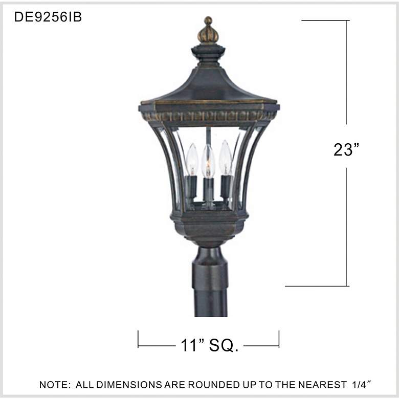 Image 5 Devon Collection 23" High Outdoor Post Light more views