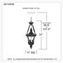 4_Devon Collection 31" High Outdoor Hanging Light more views