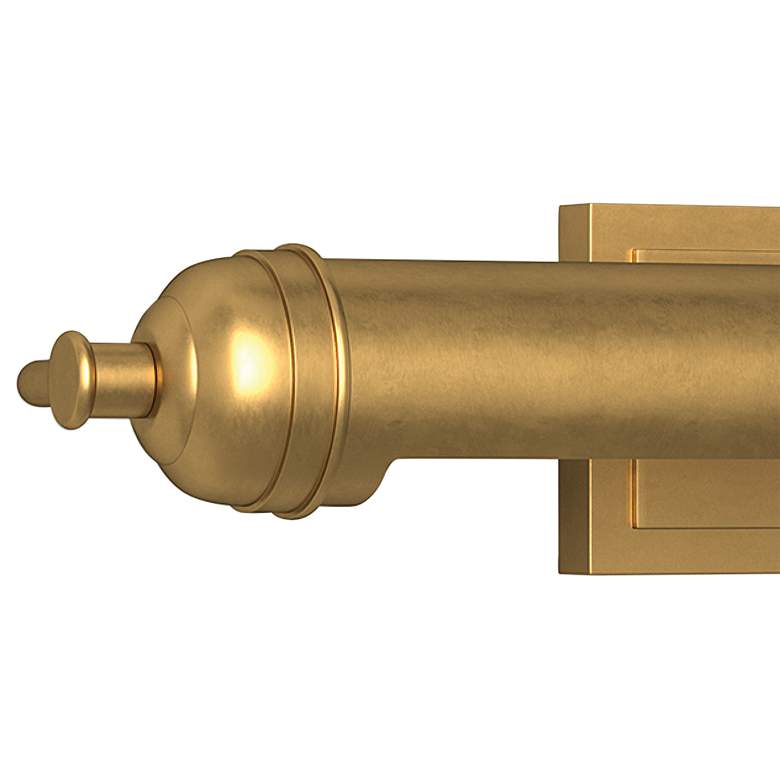 Image 2 Devon Picture Light Large (Natural Brass) 4 Height more views