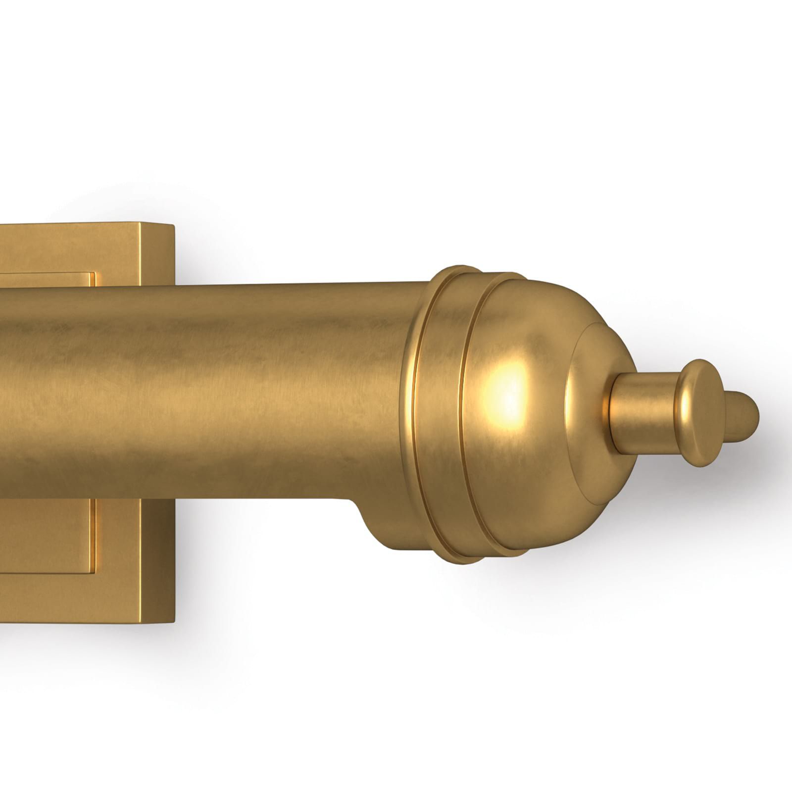 Image 4 Devon Picture Light Large (Natural Brass) 4 Height more views