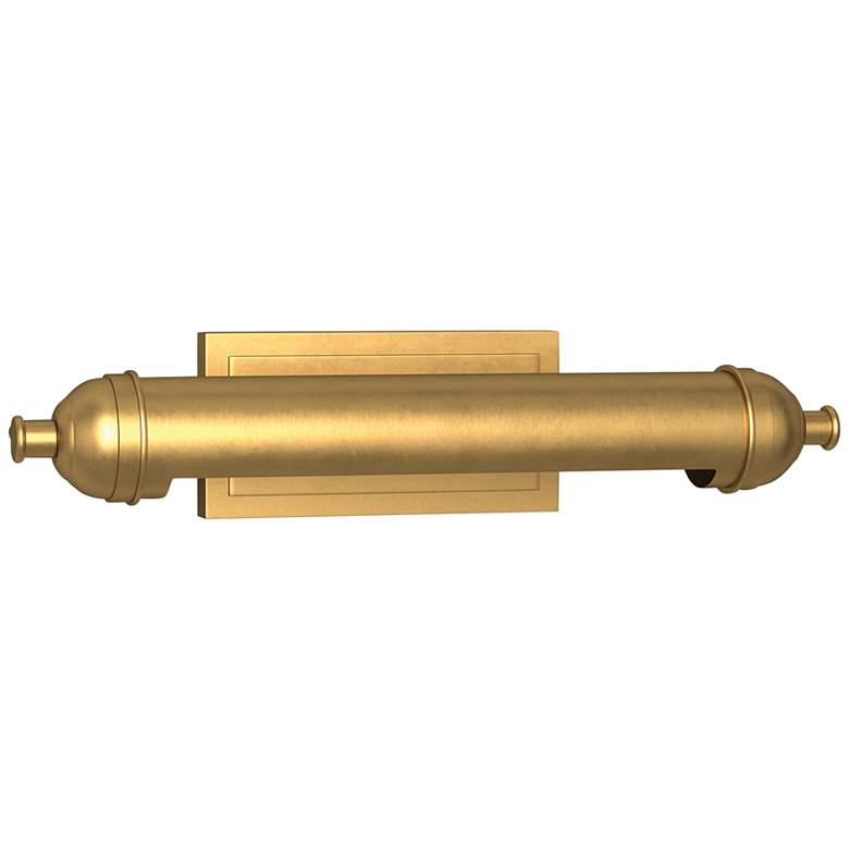 Image 1 Devon Picture Light Small (Natural Brass) 4 Height