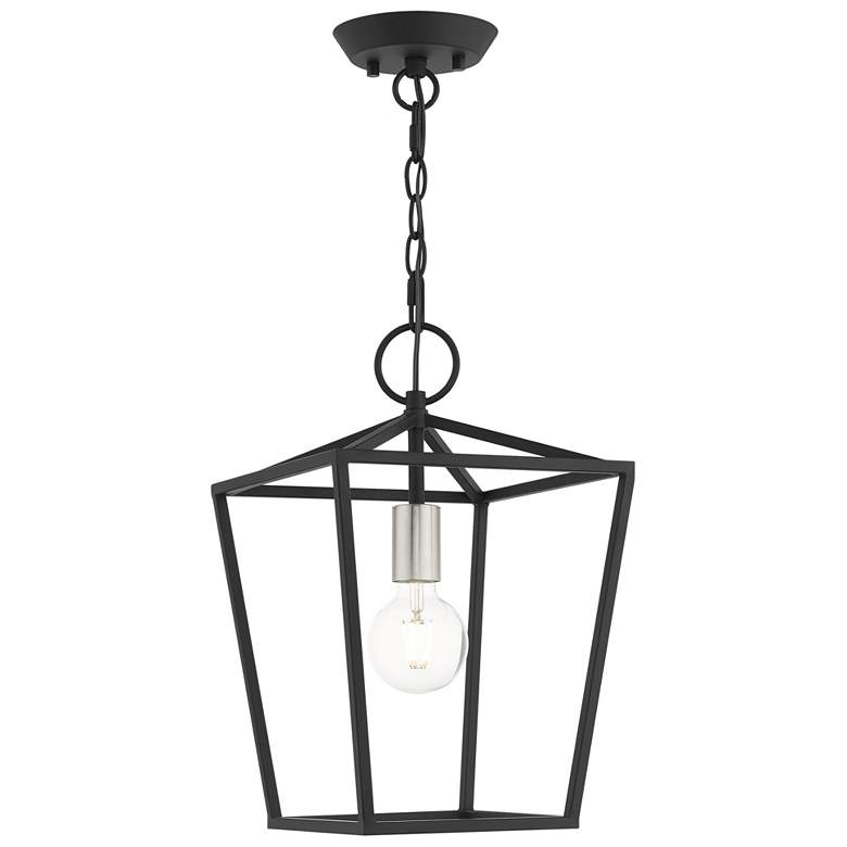 Image 1 Devone 1 Light Black Convertible Lantern