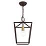 Thumbnail4 of Devone 1 Light Bronze Convertible Lantern more views